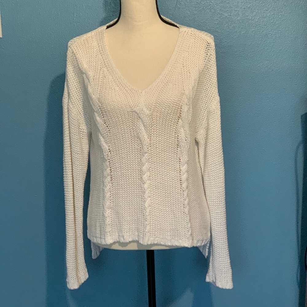 Women’s HH&M Knit Sweater Cream Size S